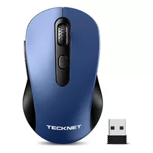 Mouse Tecknet Inalambrico//azul