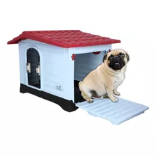 Casa Para Perros Térmica Mascoamigo Con Puerta Metálica 