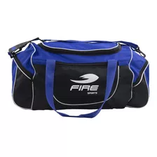 Maleta Deportiva Fire Sports Viaje Gym Bolsa Fitness Azul