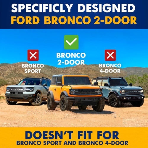 Forro De Carga Prmium Para Ford Bronco De 2 Puertas 2021-20 Foto 9