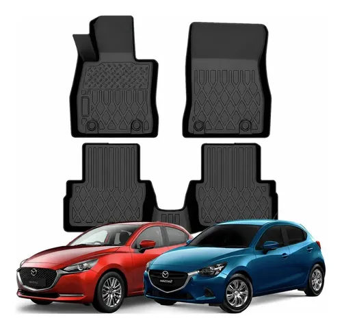 Cubre Pisos Calce Perfecto Mazda 2 - 3 Piezas