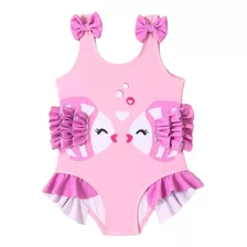 Traje De Baño Para Niñas Importado