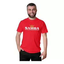 Camiseta Camisa Samba King + Brinde