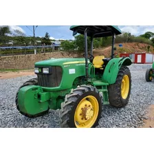 Trator De Pneus Agrícola 4x4 - John Deere 5055e - 2014