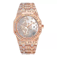 Relojes De Cuarzo Con Diamantes Missfox V355 Para Hombre