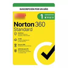 Norton 360 Classic 2024 Antivirus 1 Disp 1 Año
