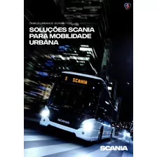 Folder Catálogo Folheto Scania Ônibus Urbanos (sc010)