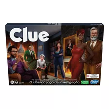 Jogo Clue Clássico De Investigação F6420 Hasbro