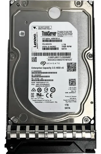 Hd Lenovo Servidor 1tb 7.2k 3,5 Sata 6gbps 03t7864 00xh224 Prateado