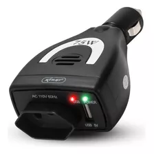 Inversor Tensão 12v 110v 75w Veicular Tomada Usb Carregador