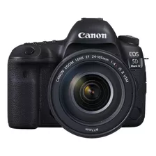  Canon Eos Kit 5d Mark Iv + Lente 24-105mm Is Ii Usm Dslr Cor Preto