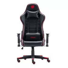 Cadeira Gamer Dazz Prime X V2 Preto E Vermelho Com Almofada