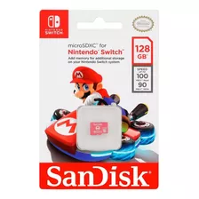 Memoria Sandisk Micro Sd Nintendo Switch 128gb