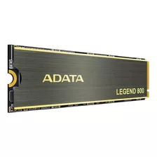 M.2 2280 500gb Adata Legend 800 Pci-e Ger. 4 Nvme 3500mb/s Cor Cinza