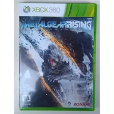 Metal Gear Rising Original Xbox 360 Mídia Física