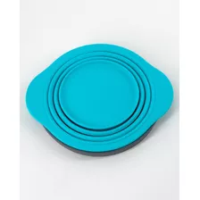 Bowl De Silicona Plegable Con Tapa - Aiub