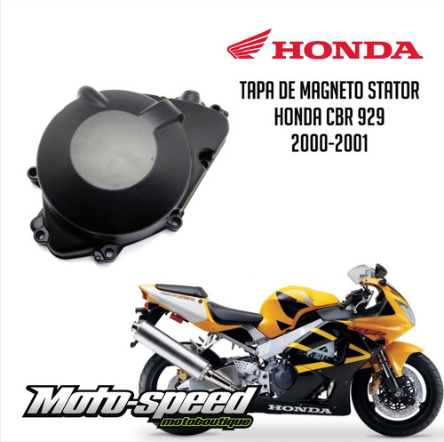 Tapa Cover Magneto Corona Stator Cover Honda Cbr 929 00-01 Foto 2
