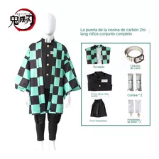 Disfraz Cosplay Para Niños Demon Slayer Kamado Tanjirou