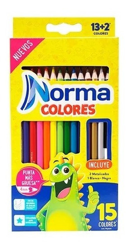 Colores Norma 13+2 - Unidad a $44