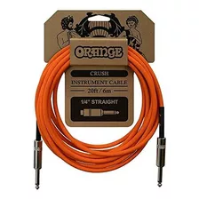 Cable De Guitarra Cable De Instrumento Orange Crush De 20 '