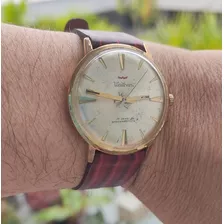 Antiguo Reloj Waltham Mecánico Funcionando Oro 18k