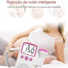 Monitorcardiacos Fetal Portátilparacasaouvir Batimentos Bebe