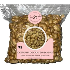 Castanha De Caju Premium Bandas S/ Sal 1kg Super Desconto