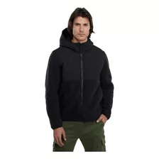 Sudadera Negro Con Capucha Arriba De La Montaña 6092 Hombre