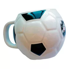 Caneca Cerâmica Oficial Vasco Bola Escudo Caravela 380ml