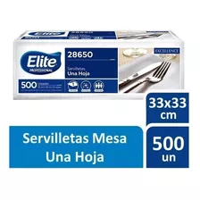 Servilleta Mesa Elite 33x33 Cm (9 Paquetes X500u) Cod.28651