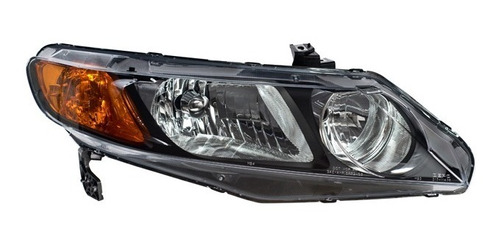 Par Faros Honda Civic 2006 2007 2008 2009 2010 2011 4 Ptas No Hybrido Calidad Premium Depo Rxc Foto 2