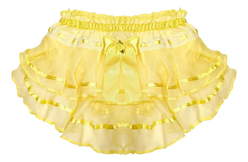Kit 5 Calcinha Infantil Tapa Fralda Babado E Laço Elegante Cores Variadas Babado Com Laço Único - 6 Meses A 2 Anos