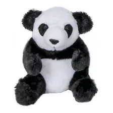 Pelucia Urso Panda Bill Sentado 17cm Lovely