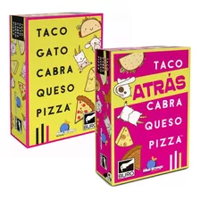 Combo Juego Taco Gato + Taco Atras Cabra Queso Pizza Buro