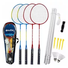 Set De Bádminton Para 4 Jugadores Marca Sufix