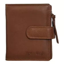 Estilo N Craft 300952-cg Cartera Plegable Con La Cara De Cie