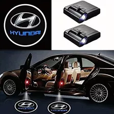 Luces De Puerta Auto Hyundai Proyector Bienvenida Led
