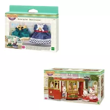 Pack Sylvanian Families Vestimenta Accesorios Juguetes 