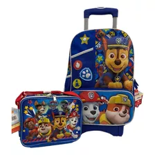 Paw Patrol Llantas Gel Con Lonchera Y Envio 