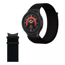 Pulseira Nylon Fecho De Velcro Para Galaxy Watch 5 Pro 45mm