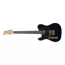 Guitarra Seizi Katana Kabuto Tl Lefty Black Gold Cor Preto Orientação Da Mão Canhoto