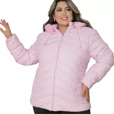 Jaqueta Agasalho Casaco Feminina Plus Size Forrado Bobojaco