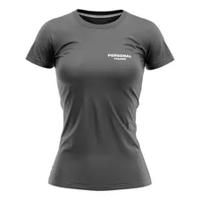Camiseta Babylook Personal Trainer Academia Gym Fitness