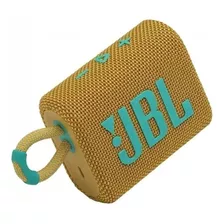 Bocina Bluetooth Jbl Go 3 Portatil Impermeable Ip67 Amarillo