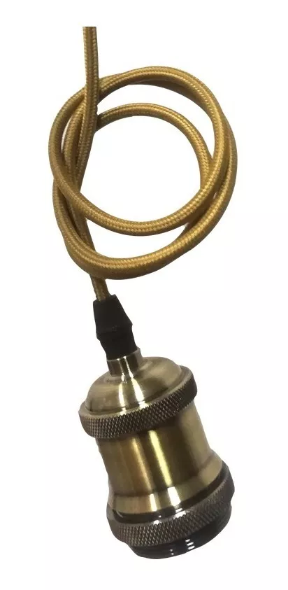 Soquete Lamparas Colgante Vintage E27 - Outletlamp