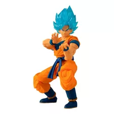 Boneco Dragon Ball Evolve Ss Blue Goku - Fun Divirta-se