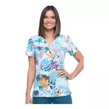 Dickies Dk714 Filipina Quirúrgica Médica Estampada Mujer