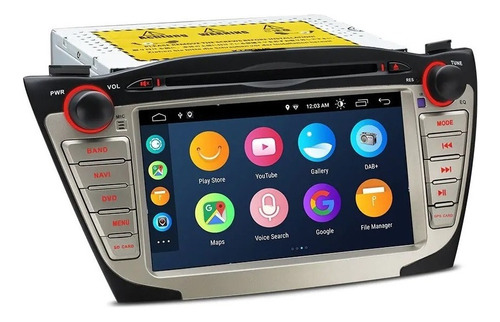 Hyundai Ix35 Android Gps Carplay Bluetooth Radio Dvd Touch Foto 2