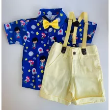 Roupa Infantil Pequeno Principe Moreno.