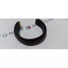 Pulseira Tommy Hilfiger Bracelete Marrom Couro 14,5mm Vj